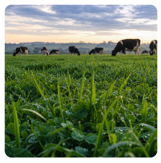 Pasture and Cow Arch Image Seed & Soil Pasture