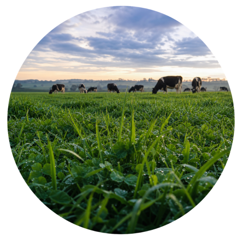 Pasture and Cows Hick Seeds Pasture Blends